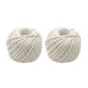 Norpro Cotton Twine White 220 ft 73 yd 2 Pack