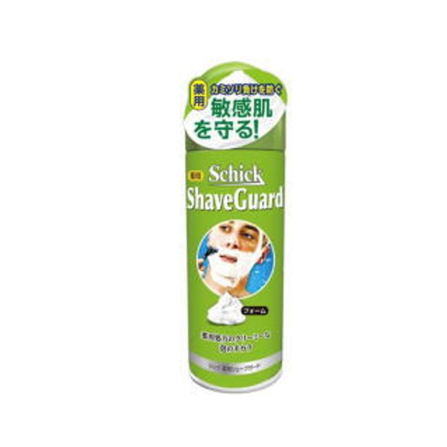 Schick Medicated Shave Guard Shaving Foam 200g [Quasi-drug]