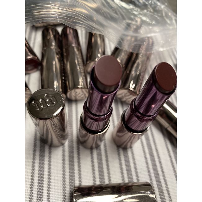 2 Piece Set URBAN DECAY VICE LIPSTICK SHAME SUPER CREAMY NEW 3.4g/.11oz GORGEOUS