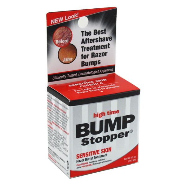 High Time Bump Stopper Sensitive Skin 0.5 Ounce Treatment (14ml) (6 Pack)