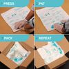 Sealed Air Instapak Quick RT, 10 Bag for 8"x8"x8" Box, Easy to Use, The Ultimate Protection for Fragile shipments, Foam Packaging Bags (Pack of 36)