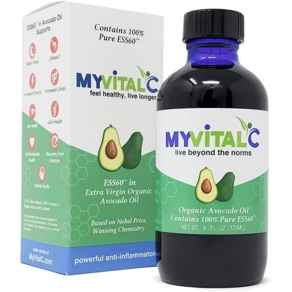 MyVitalC Organic Avocado Oil Pure 120ml