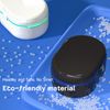 Denture Bath Box and Denture Brush Denture&Retainer Set, Denture Case with Mirror (White)
