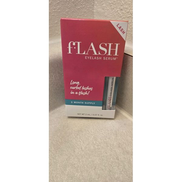 fLASH Eyelash Serum Mini for Long, Curled Lashes - Enhances and Strengthens Y...