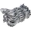 Berisfords Elastic Loop, Polyester, Silver, 120 x 150 cm