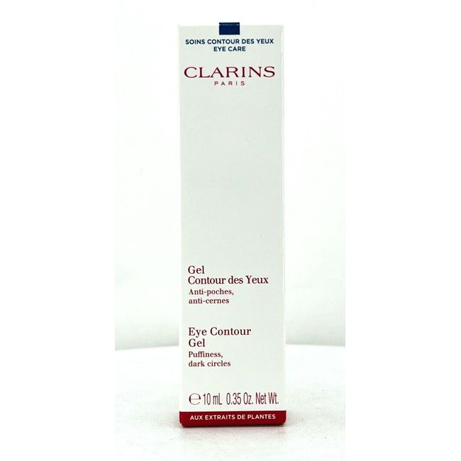 Clarins Paris Eye Contour Gel Puffiness, Dark Circles - 10mL/0.35oz - (NIB)