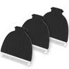3 Pack Replacement Blades Compatible with Meridian Trimmer, Hygienic Ceramic Replacement Blades Compatible with Meridian Body Trimmer (Onyx & Sage), Black