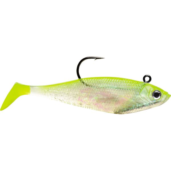 Storm WildEye Swim Shad 06 (Shiner Chart. Silver, Size- 6)