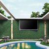 12PCS Artificial Grass Privacy Hedge Screen Garden Home Backdrop Decor Green Wal