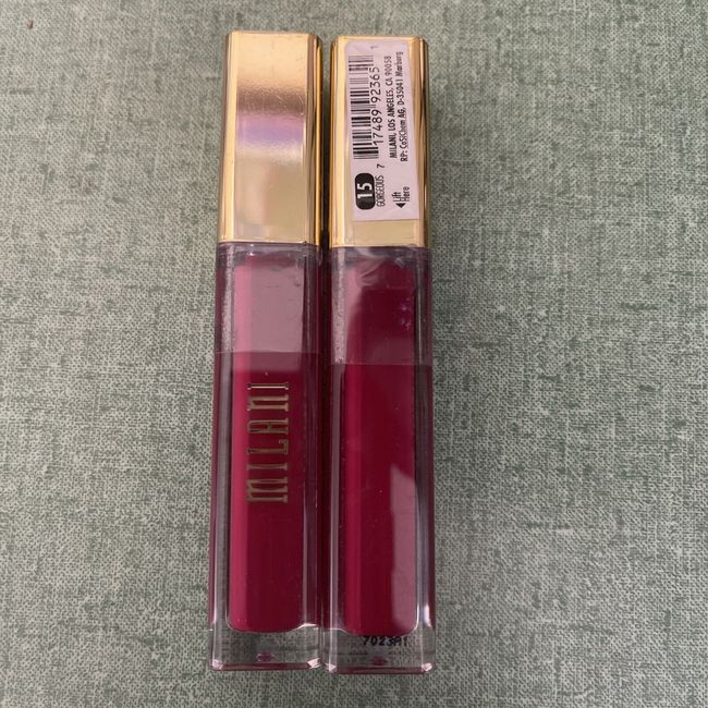 2x Milani Amore Matte Liquid Lipstick #15 Gorgeous