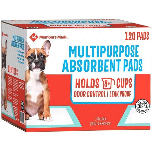 Pet Training Pads, 23 x 24-2 pack Total 240 Count