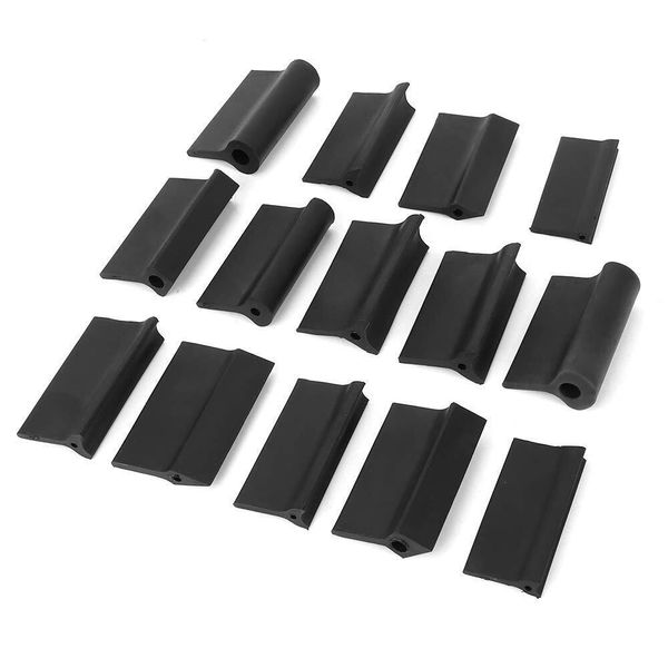 Sanding Block Rubber Wedge, 14Pcs Contour Sanding Grips Set, Flexible Sandpap...