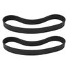 Upgraded 2 Pack Vacuum Belts Replacement for PowerForce Bagged Models - 1739 and 1739R