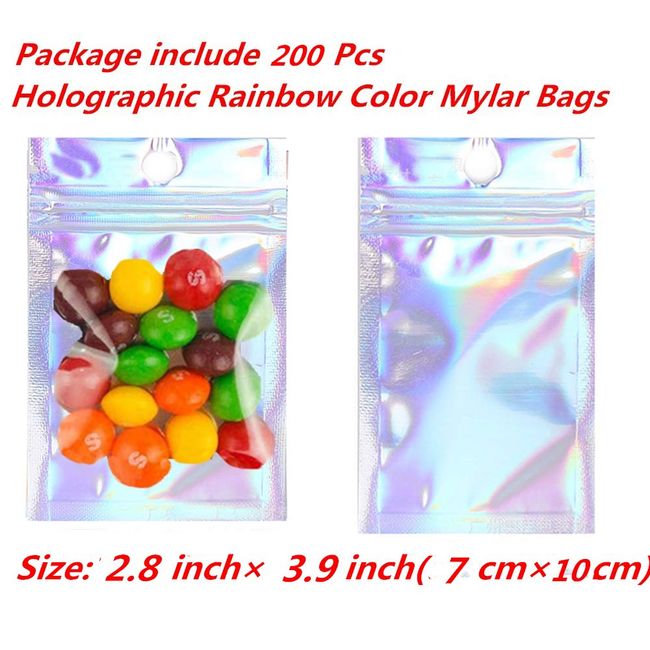 Zip Lock Bag FOOD GRADE Resealable, 200pcs