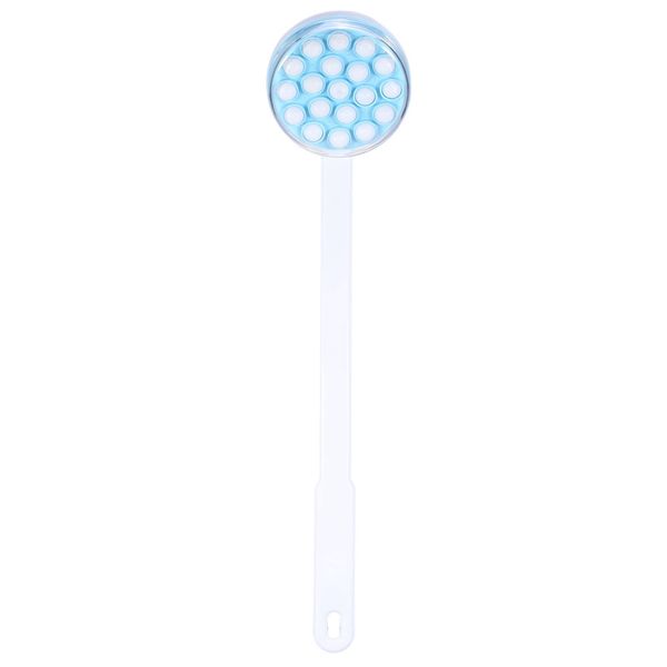 mumisuto Body Back Scrubber for Shower, Back Shower Brush Long Handle for Shower, Soft Exfoliating Brush 42cm Long Dry Brushing Body Brush for Men and Women