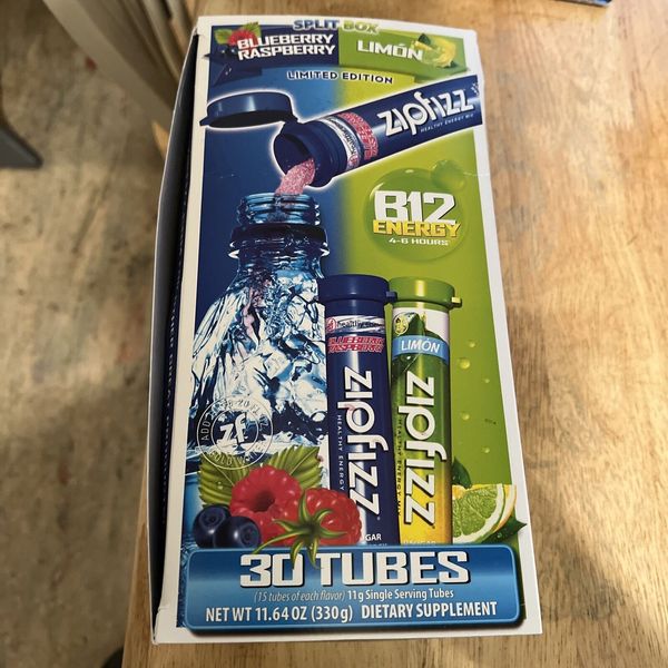 26 Tubes Sports Energy Mix  B12 Blueberry Raspberry & Lemon BB Exp 1/24