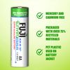 Fuji Enviromax Super Digital Alkaline Eco Friendly Batteries AA, 4 Count, 1 pack