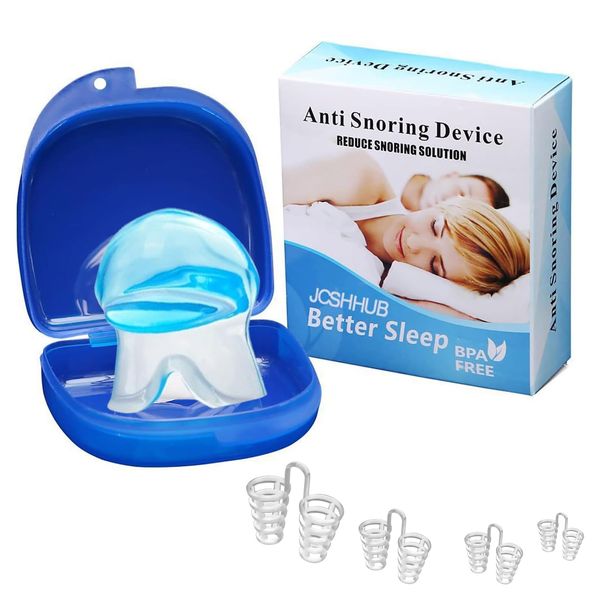 Snoring Aids for Men Anti Snoring Device Silicone Tongue Retaining