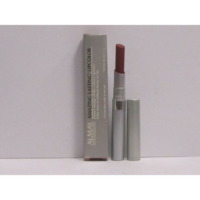 Almay Hypo Allergenic Amazing Lasting LipColor Lipstick Upbeet .06 oz Full Size