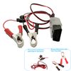 Yalgdlen Car OBD Battery Memory Saver 12v,ECU OBD II Memory Backup Battery Replacement with Digital Display Voltage 150cm