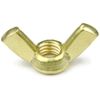 Brass Wing Nuts - #8/32 (Wing Span .91/.78 x .171 Thick) Qty-25