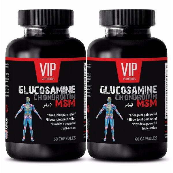 Wellness omega 3 - GLUCOSAMINE & MSM COMPLEX 3232MG 2B - glucosomine-chondroitin