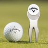 Callaway Divot Repair Tool and Golf Ball Marker - Silver
