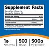 Nutricost Pure Choline Bitartrate Powder 500 Grams