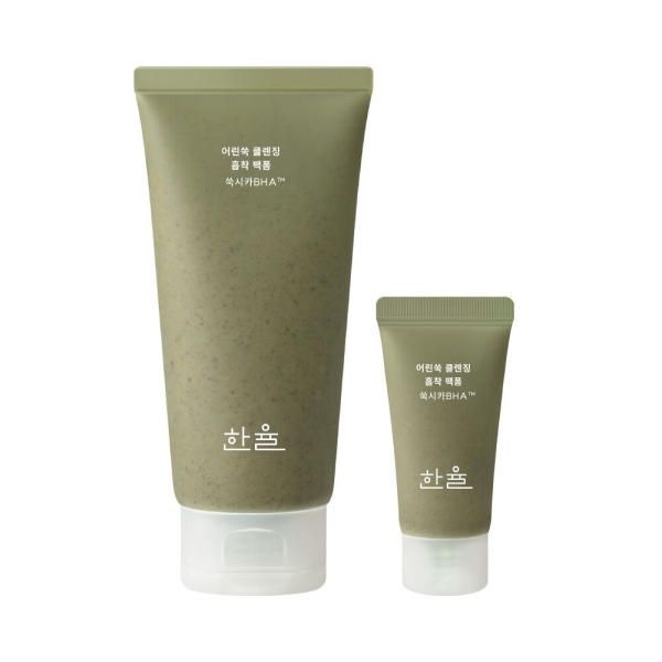 Hanyul Young Mugwort Mugwort Rice Cake Pack Foam 120ml+15ml