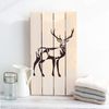 Deer Stencil - DIY Deer Print, Stencil for Crafts