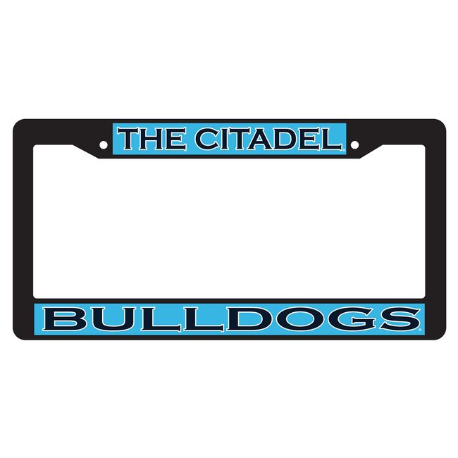 Craftique Citadel Bulldogs Plate Frame (BLK Plate Frame Citadel BULLDO (31531))