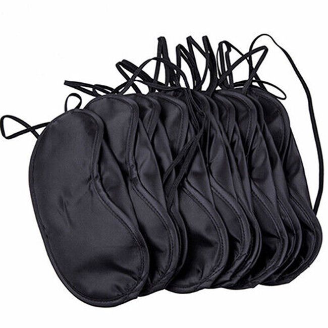 10Pcs/Set Sleep  Eye Cover Rest Block Light Blindfold Day Night for Relaxing