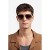 CARRERA 1067/S Sunglasses, Gold/Grey, 62