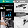 33 Drill Bits Electric Drill Grinder Engraving Pen Bit Rotary Tool Kit 3 Speeds