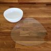 Pebble Placemat Set - Clear 4 Placemats Large 38cm