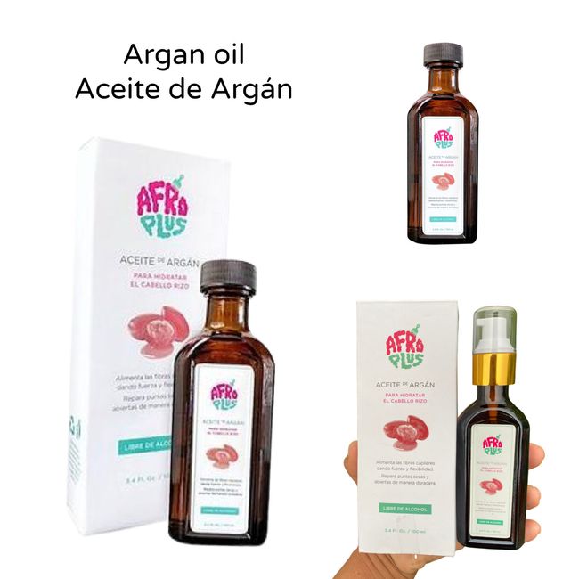 Argan oil-Aceite de Argan Hair Plus