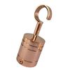 RopeServices UK 36mm Polished Copper Decking Rope Hook. Rope Post Fitting Rope End Fixing
