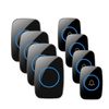 (4 pc) for Home Office Classroom Smart Wireless Plug and Play Doorbell Kit