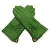 Womens Genuine Soft Leather Gloves Fully Lined Gift Boxed (Light Green, Medium 7")