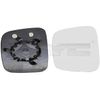 1x DAPA 1112054 Spiegelglas rechts, Grau