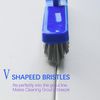 Grout Brush with Long Handle Deep Cleaner & Grout Scrubber Tool