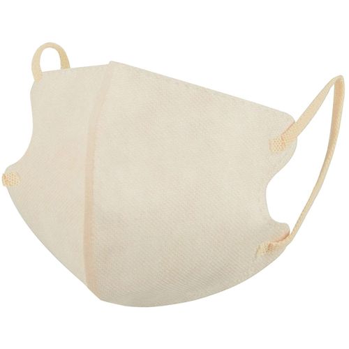 [MASK LABO] 富士 レイヤースタイルマスク３０枚入×２箱 ３Dマスク 立体マスク ふつうサイズ (ミルキーベージュ, 2)
