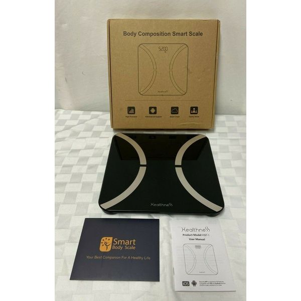 Smart Body Fat Scale HSF-1 Black