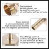 Hihaha 2 Pcs 8mm 3/4" BSP Male Thread Hose Fitting Connector Durable Material