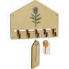 Azeeda 'Single Scottish Thistle' Wall Mounted Key Hooks/Holder (WH00091506)