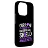Migraine And Headache Awareness Month Unbreakable Shield Case for iPhone 14 Pro
