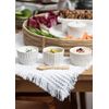Mud Pie Stoneware Ramekin Set, Cream, ramekin 2" x 3" dia | spoon 4 1/2"