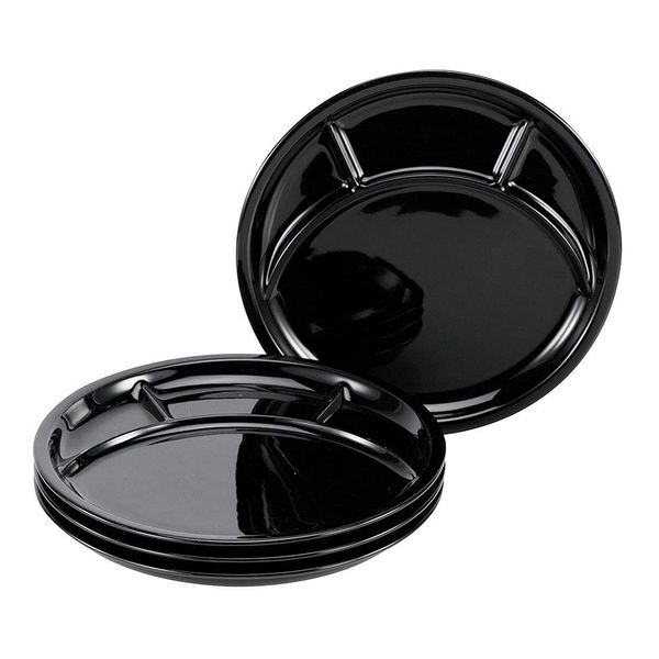 CreaTable 22920 Fondueteller UNIVERSAL 27 cm, schwarz glänzend