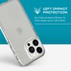 tech21 iPhone 14 Pro Evo Clear – Scratch-Resistant, Shock-Absorbing Clear Phone Case with 12ft Multi-Drop Protection