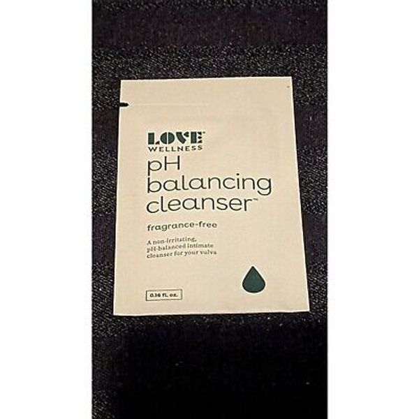 Love Wellness pH Balancing Cleanser Fragrance-Free 0.16 fl oz Sample Packet